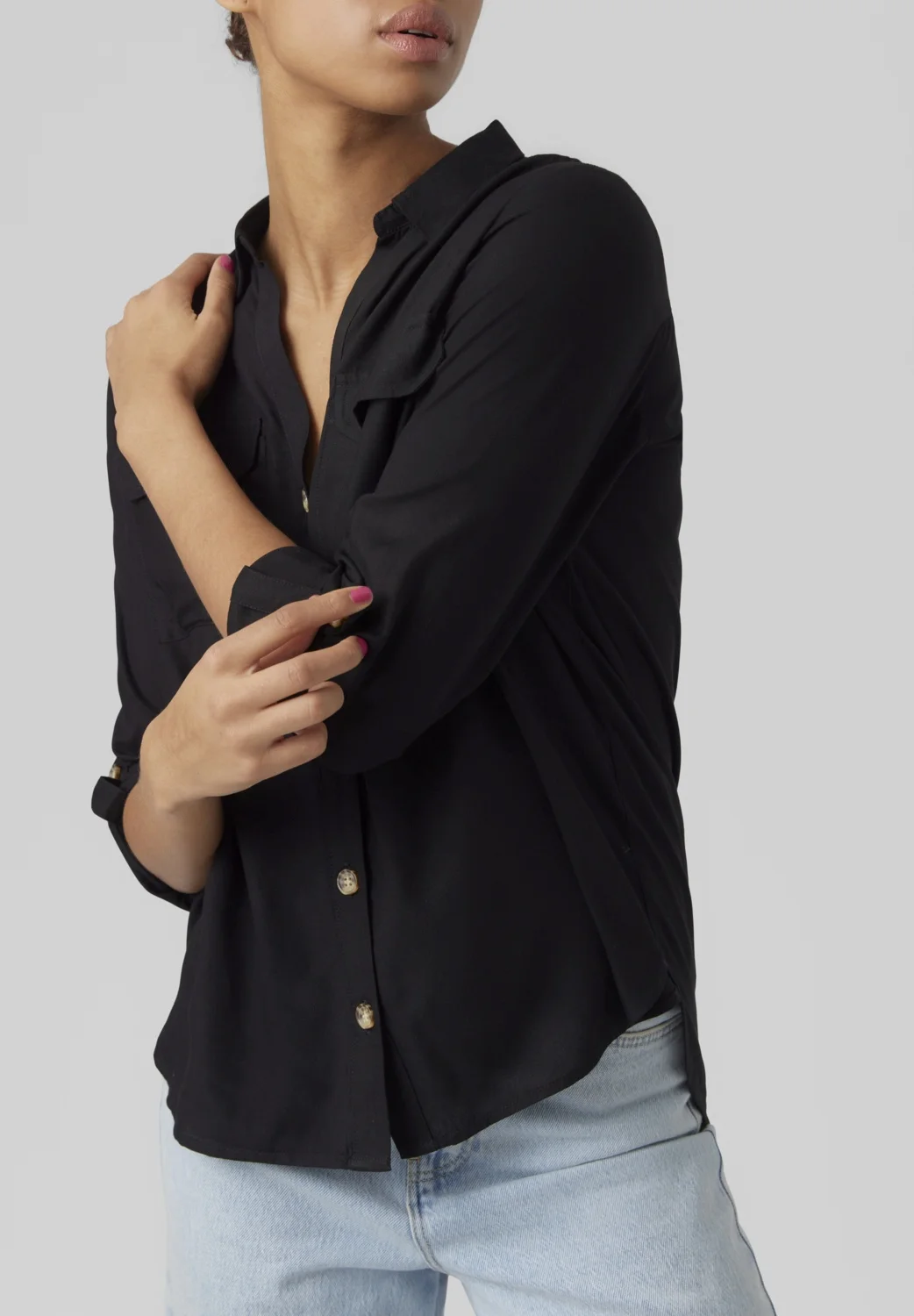 Chemise Vero Moda VMBUMPY - Polyvalente & élégante en viscose