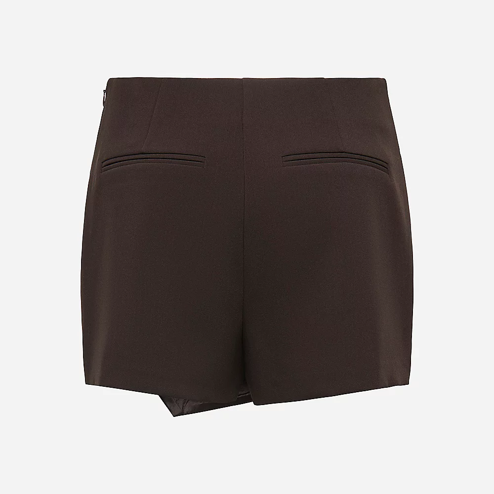ONLY Yasmine Wrap Skort Noir - Mini élégant & confort stretch