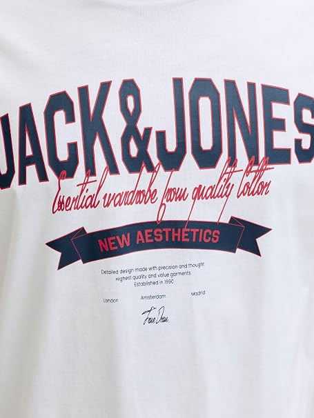 JJELOGO TEE O-Neck 2 Colours - T-Shirt Homme Jack & Jones