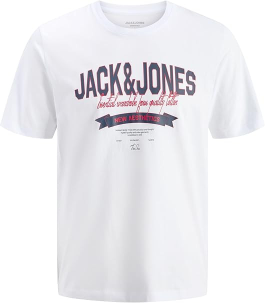 JJELOGO TEE O-Neck 2 Colours - T-Shirt Homme Jack & Jones
