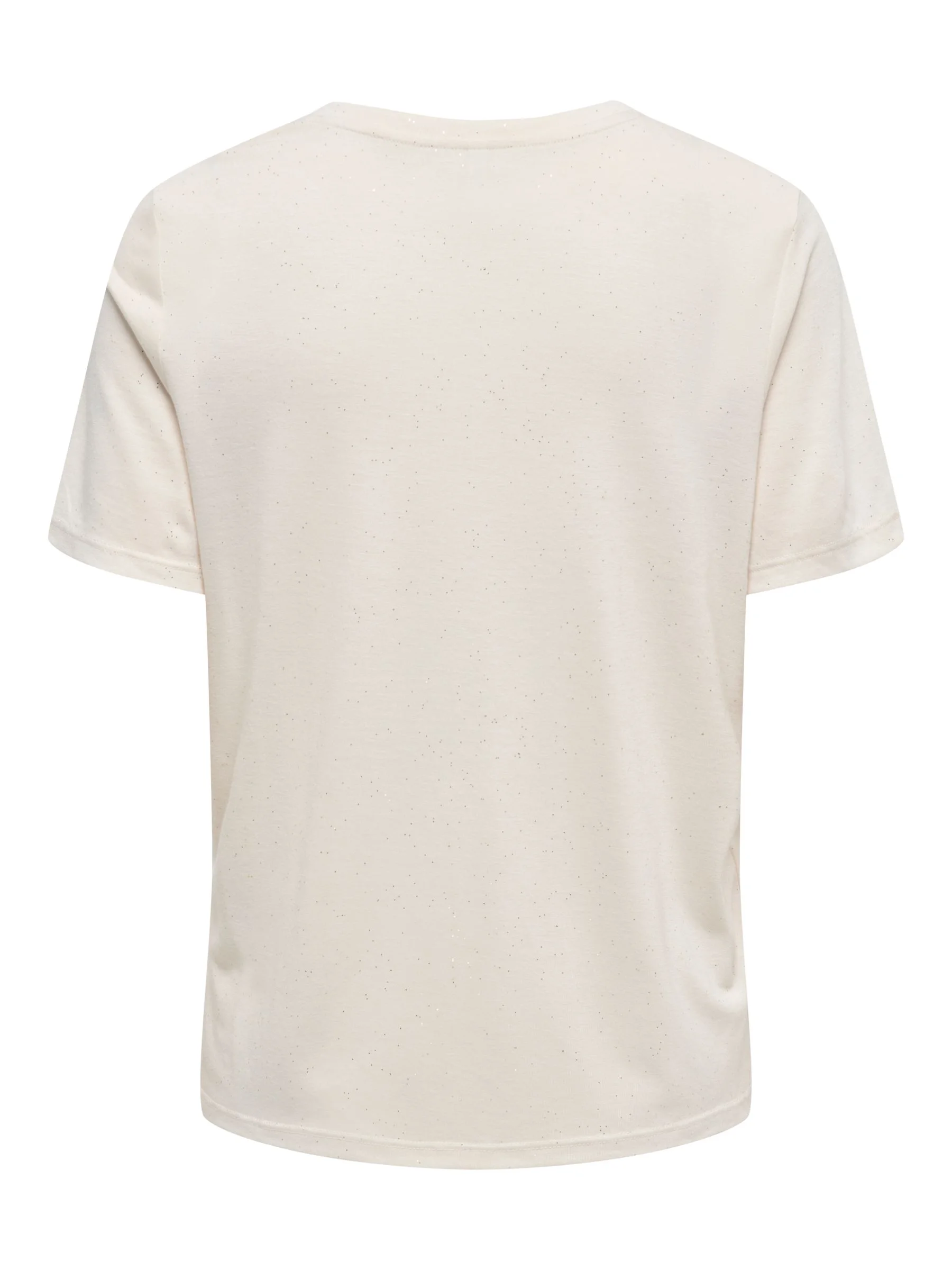 ONLY - Débardeur V-Neck Pailleté S/S, Coupe Régulière & Confort