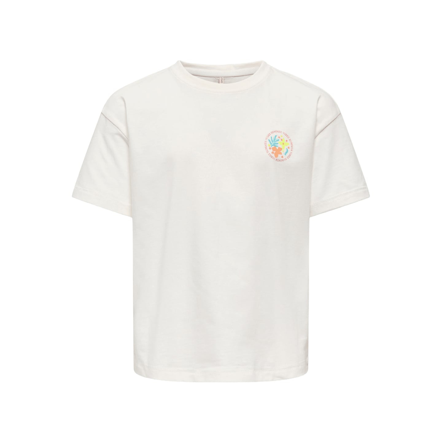KIDS ONLY T-Shirt Coupe Relax Koghelena Life Manches Courtes Junior Fille