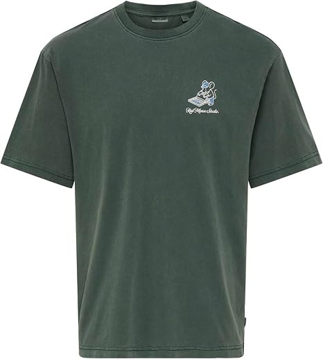 ONLY & SONS T-Shirt Délavé ONSMILO Fixworks Manches Courtes Coupe Relaxée Homme