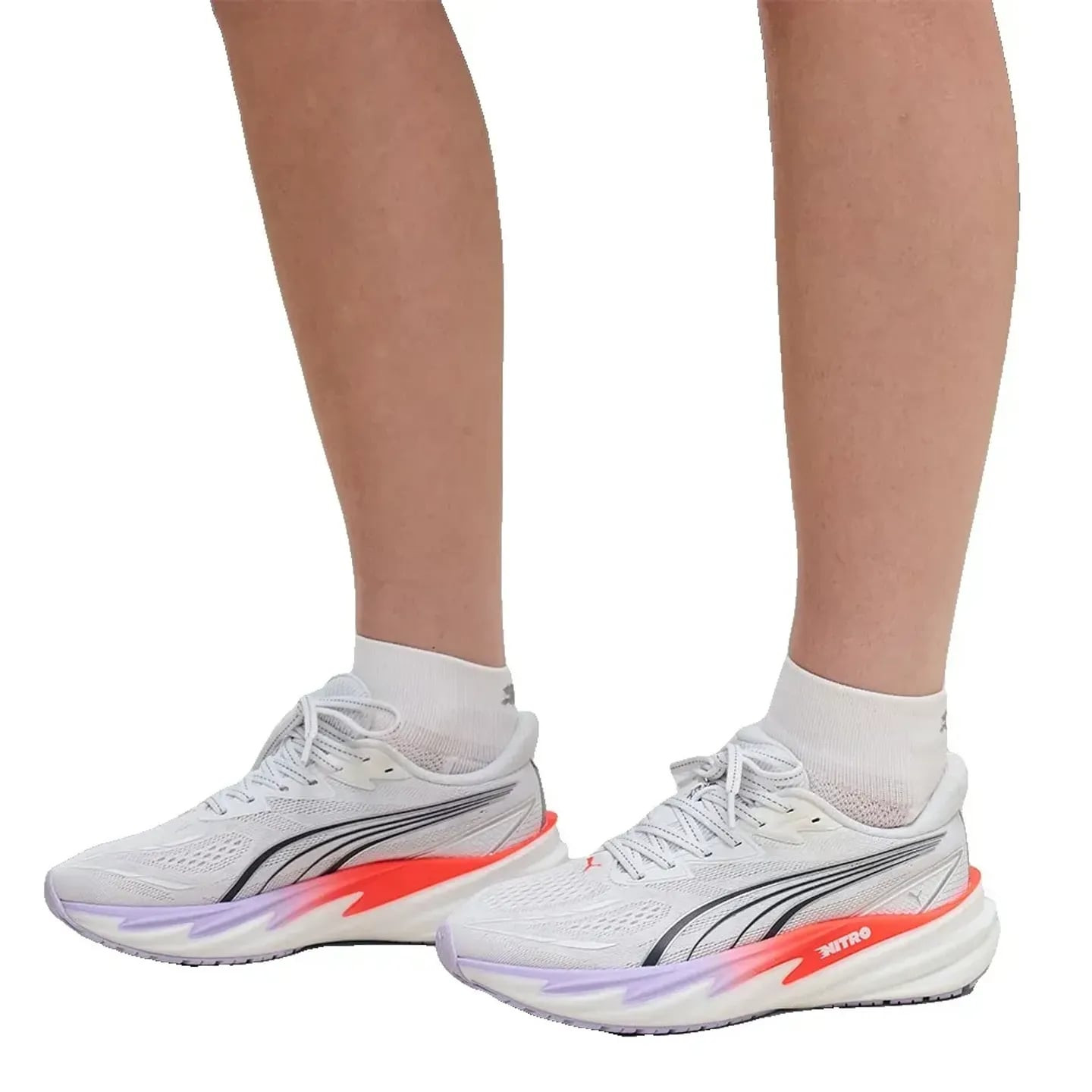 Course urbaine avec les PUMA Chaussures De Running Velocity Nitro 5 WNS Femme