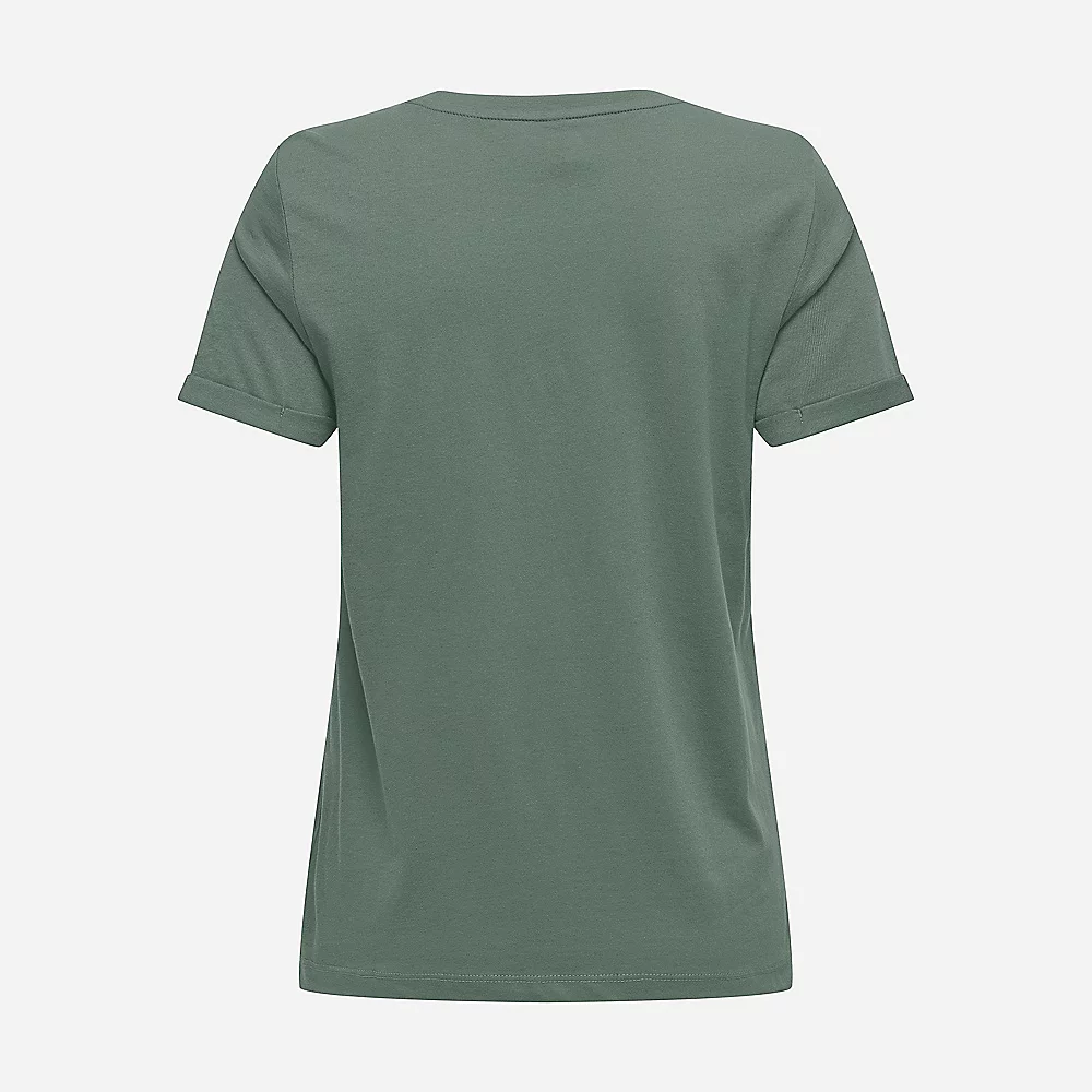 ONLY - T-Shirt S/S NOOS en Coton Bio, Douceur & Style