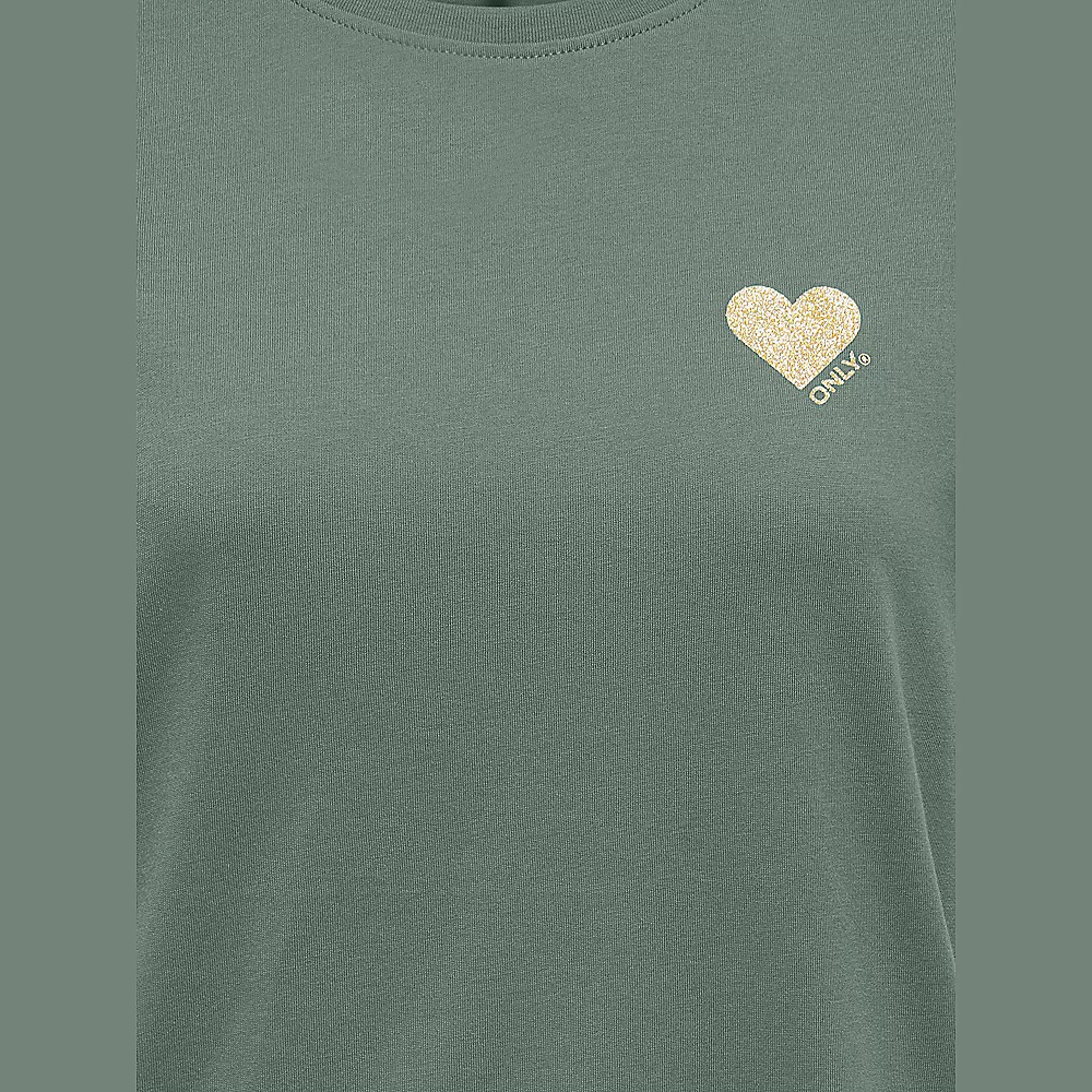 ONLY - T-Shirt S/S NOOS en Coton Bio, Douceur & Style