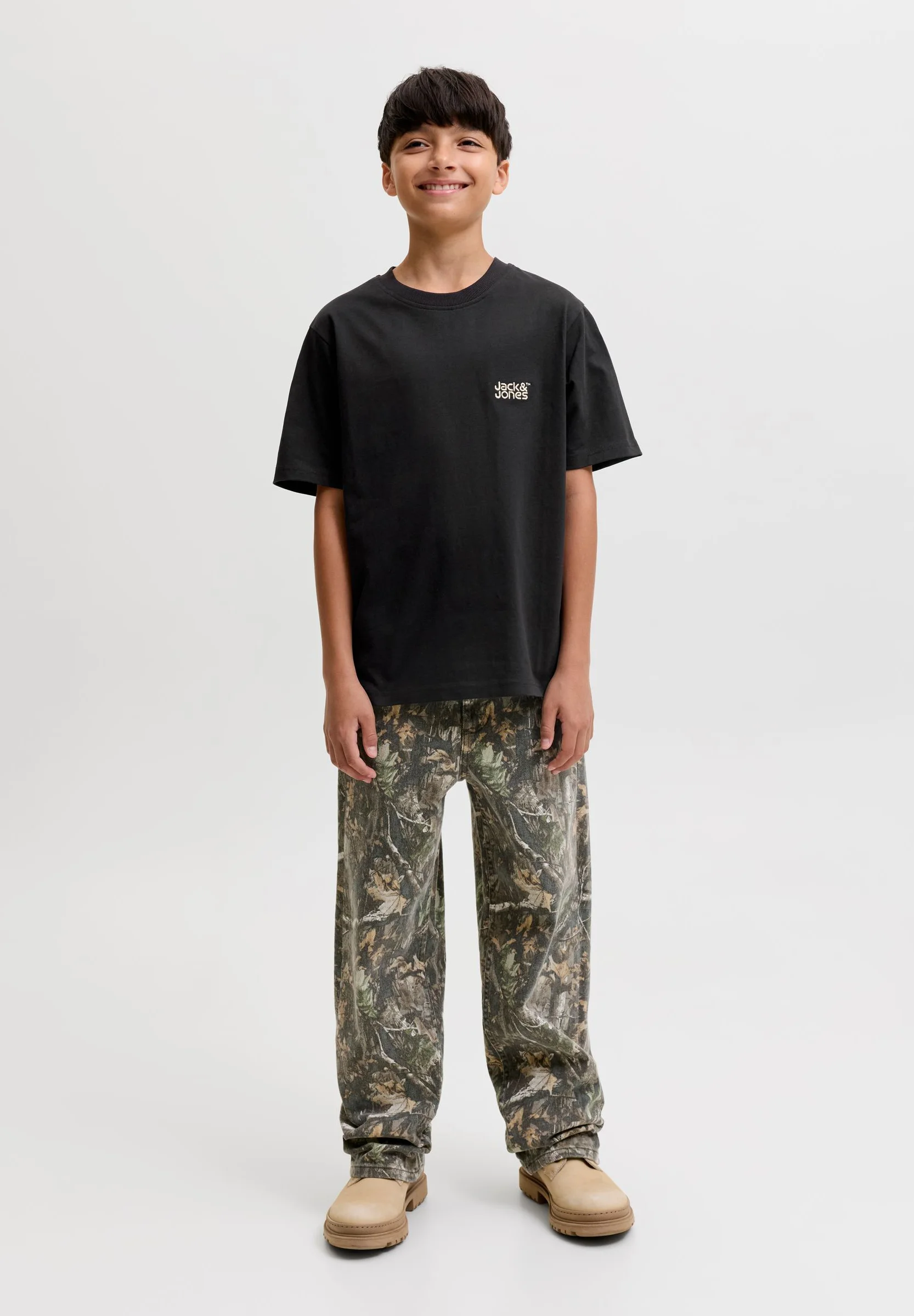 T-shirt JJECOLTON Crew Neck - Confort & Style Junior Jack & Jones
