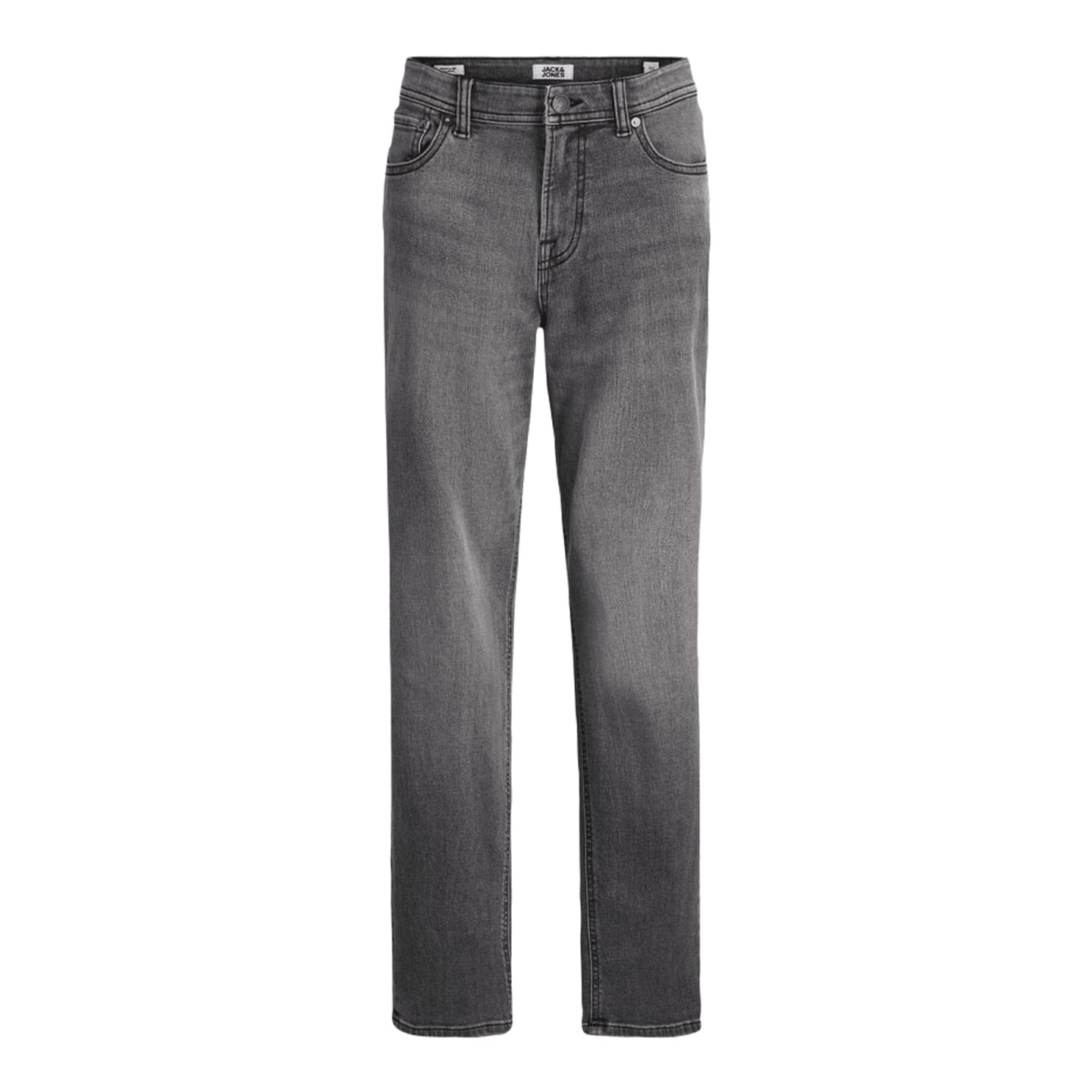 Packshot jean 2011501 JACK & JONES JUNIOR Original JJICLARK garçon, coupe régulière, 5 poches, denim