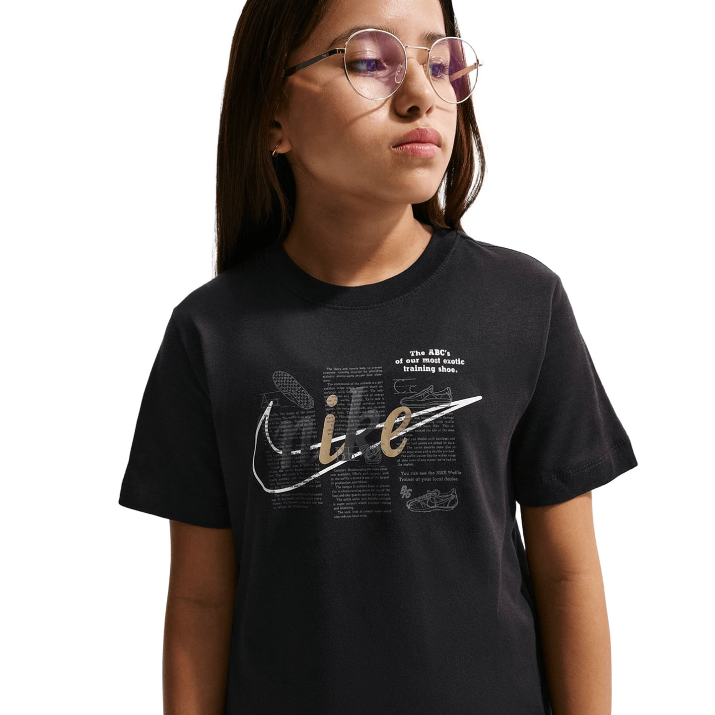 Nike T-Shirt NSW Club Script Coton Doux Enfant