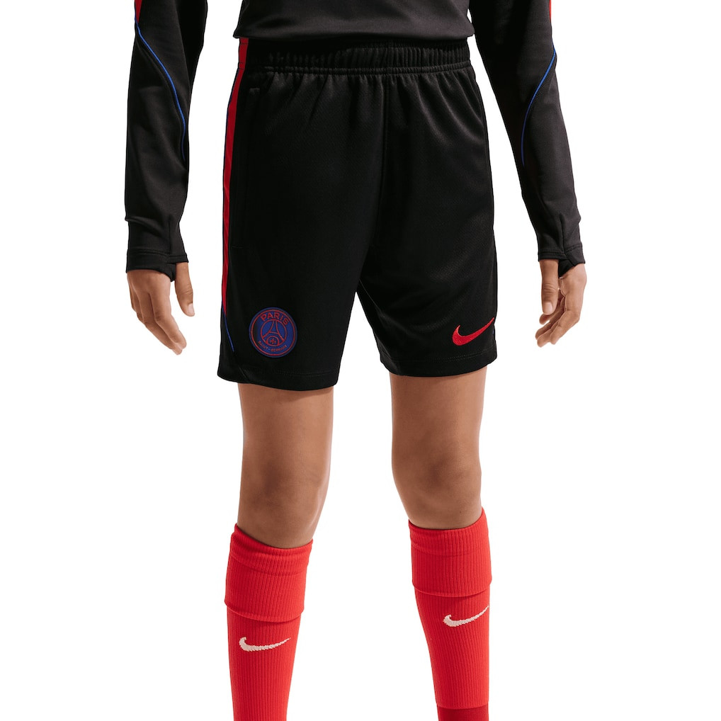 Short PSG Nike Strike : Entraînement léger et élastique pour jeunes