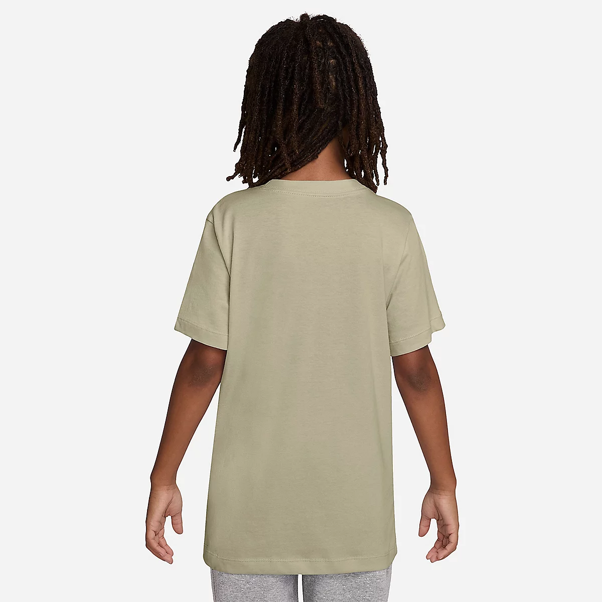 Nike K NSW Tee Club Script - T-shirt enfant doux et respirant