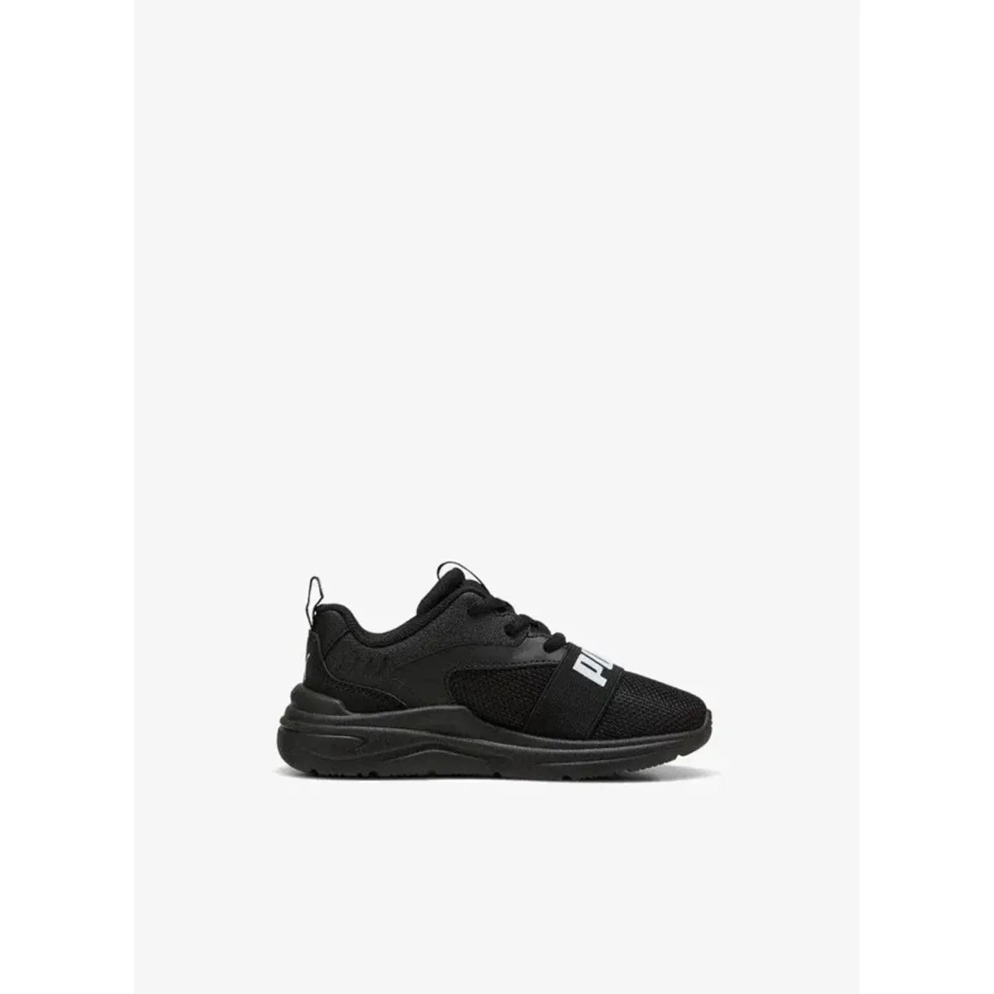 Vue arrière et de dessus de la chaussure PUMA Soft Wired 2 PS montrant le talon et la semelle de pro