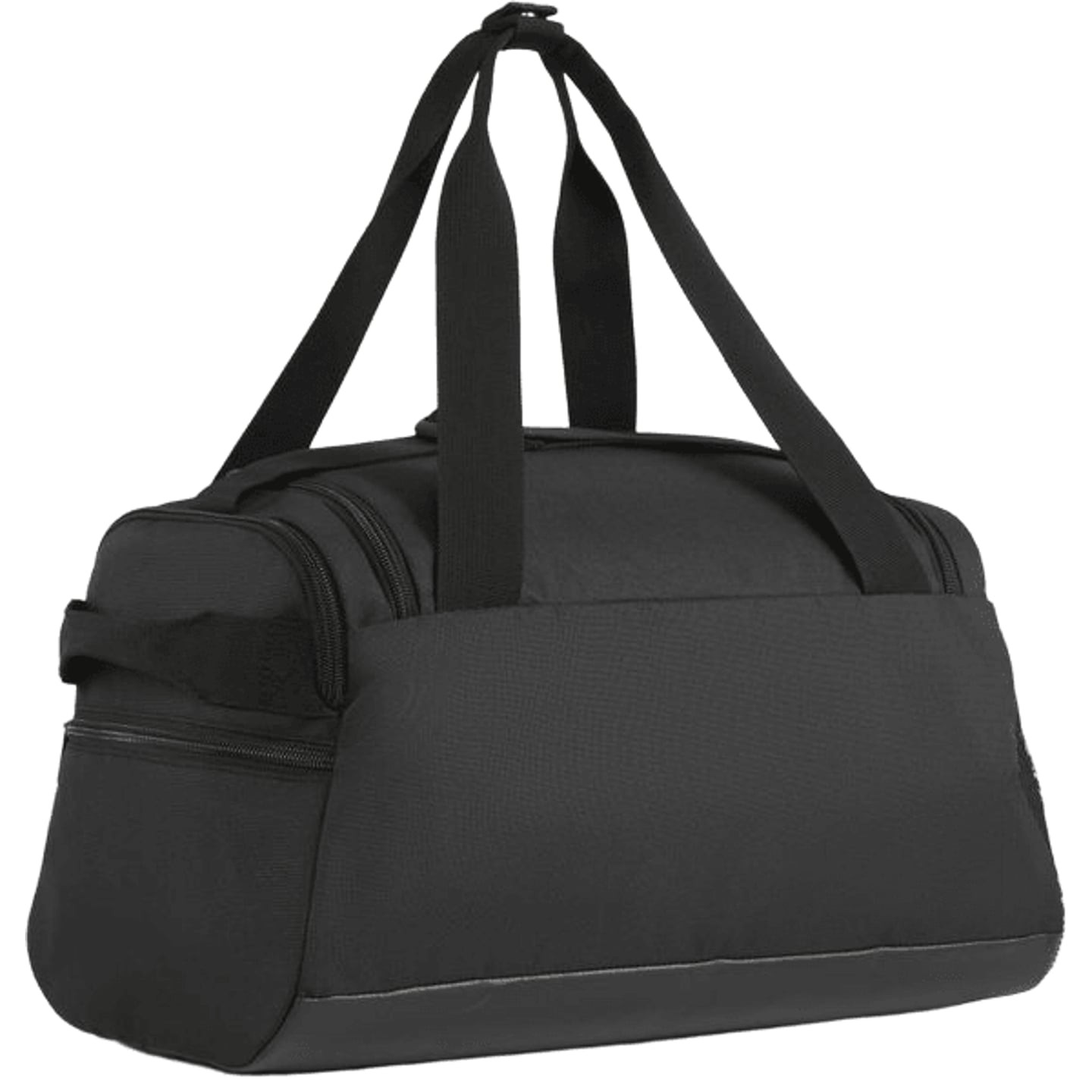 Vue latérale du sac PUMA Challenger Extra Small montrant les poches et le fond renforcé