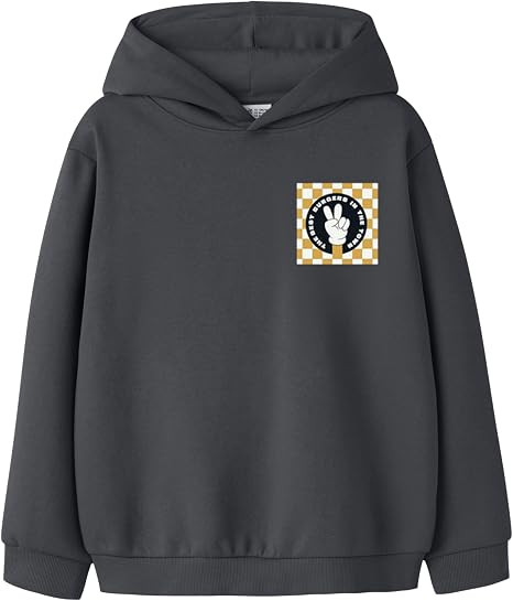 Name It Sweat-Shirt Manches Longues Nkmoland Ls Nreg Swe Wh Box Ps Junior Garçon