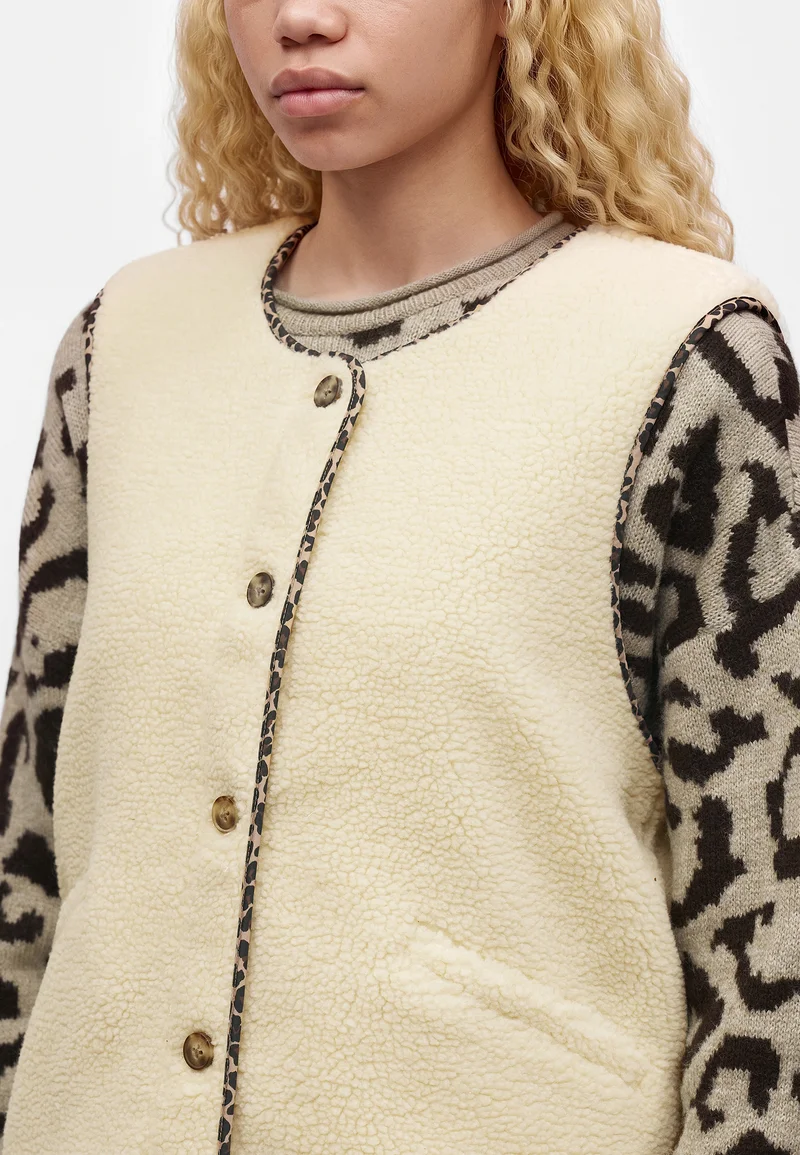 ONLY - Gilet Teddy Vest PNT, douceur et style pour l'automne