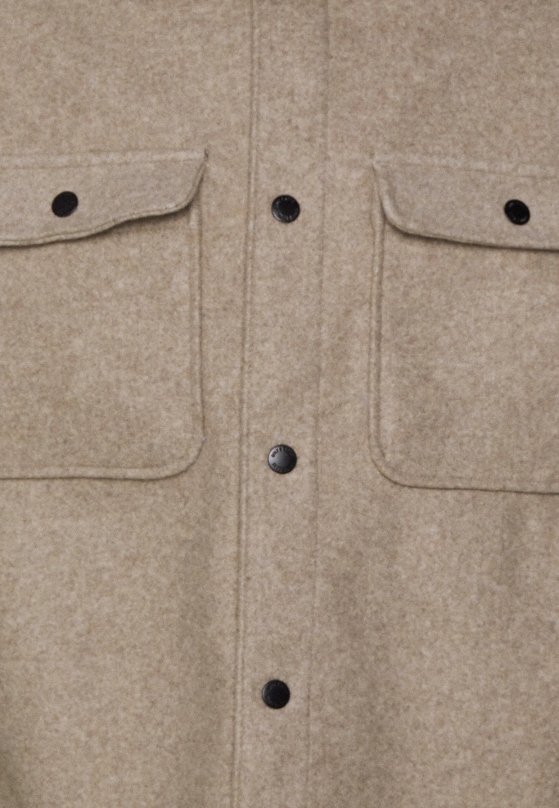 ONLY & SONS - Surchemise laine look oversize, col classique