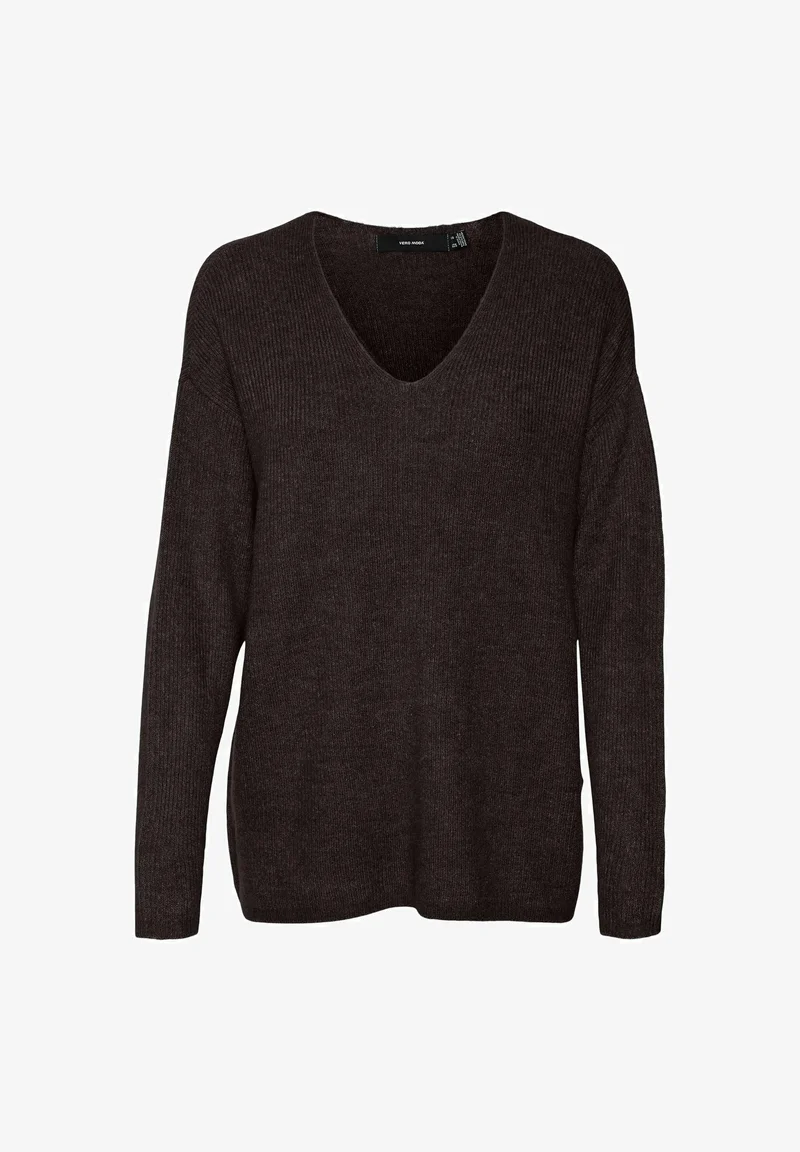 Vero Moda - Chemisier V-Neck VMCREWLEFILE, élégant et cosy