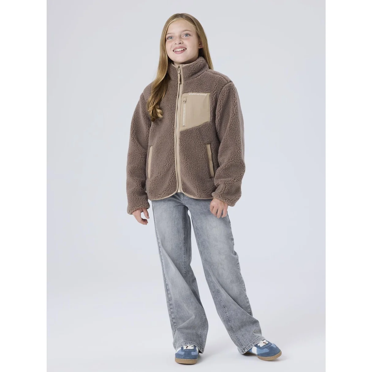 Veste Teddy Polaire NKNMATTIA - Confort et style pour enfants actifs