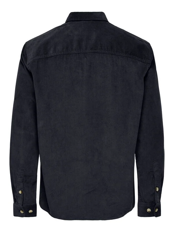 Chemise ONLY & SONS : Décontractée en coton 100% - Coupe relaxed