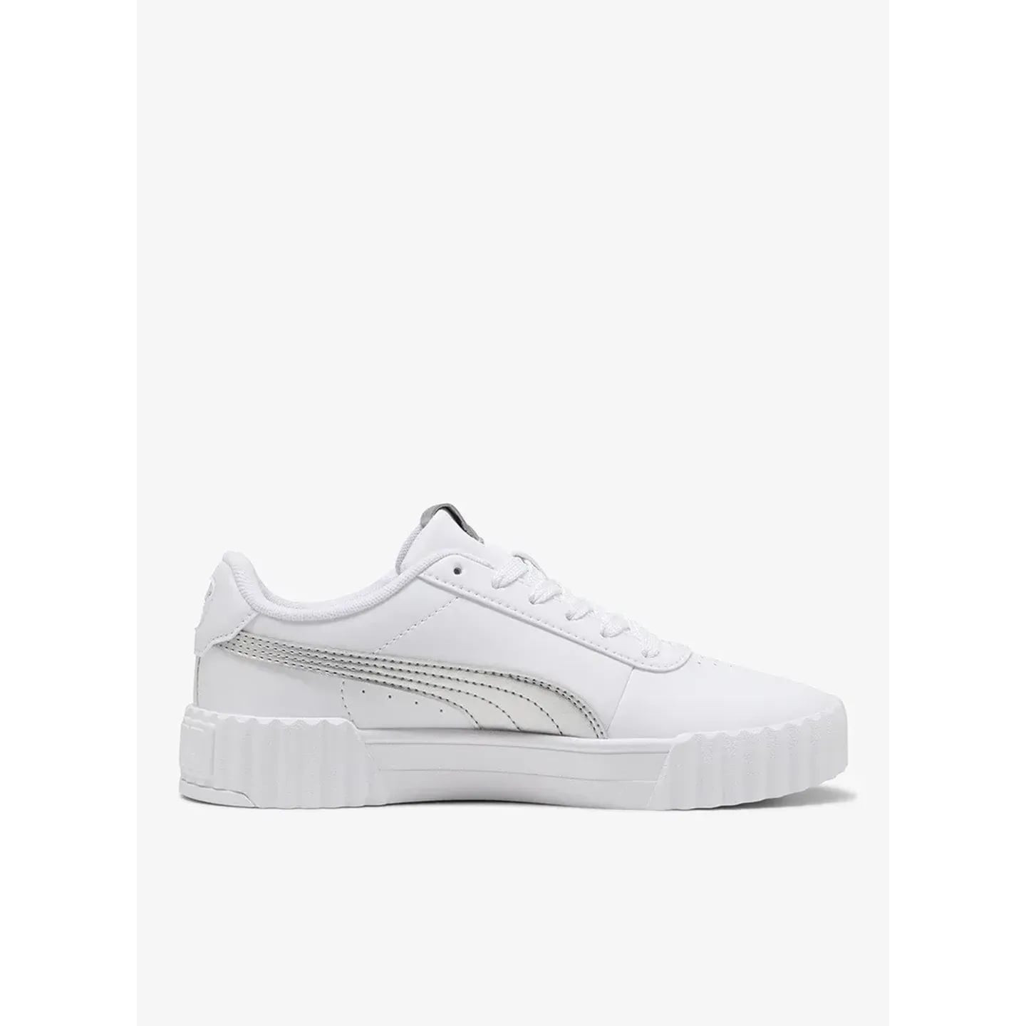 Sneakers PUMA Carina 3.0 Metallic Glam pour femme, vue arrière mettant en évidence le contrefort et 