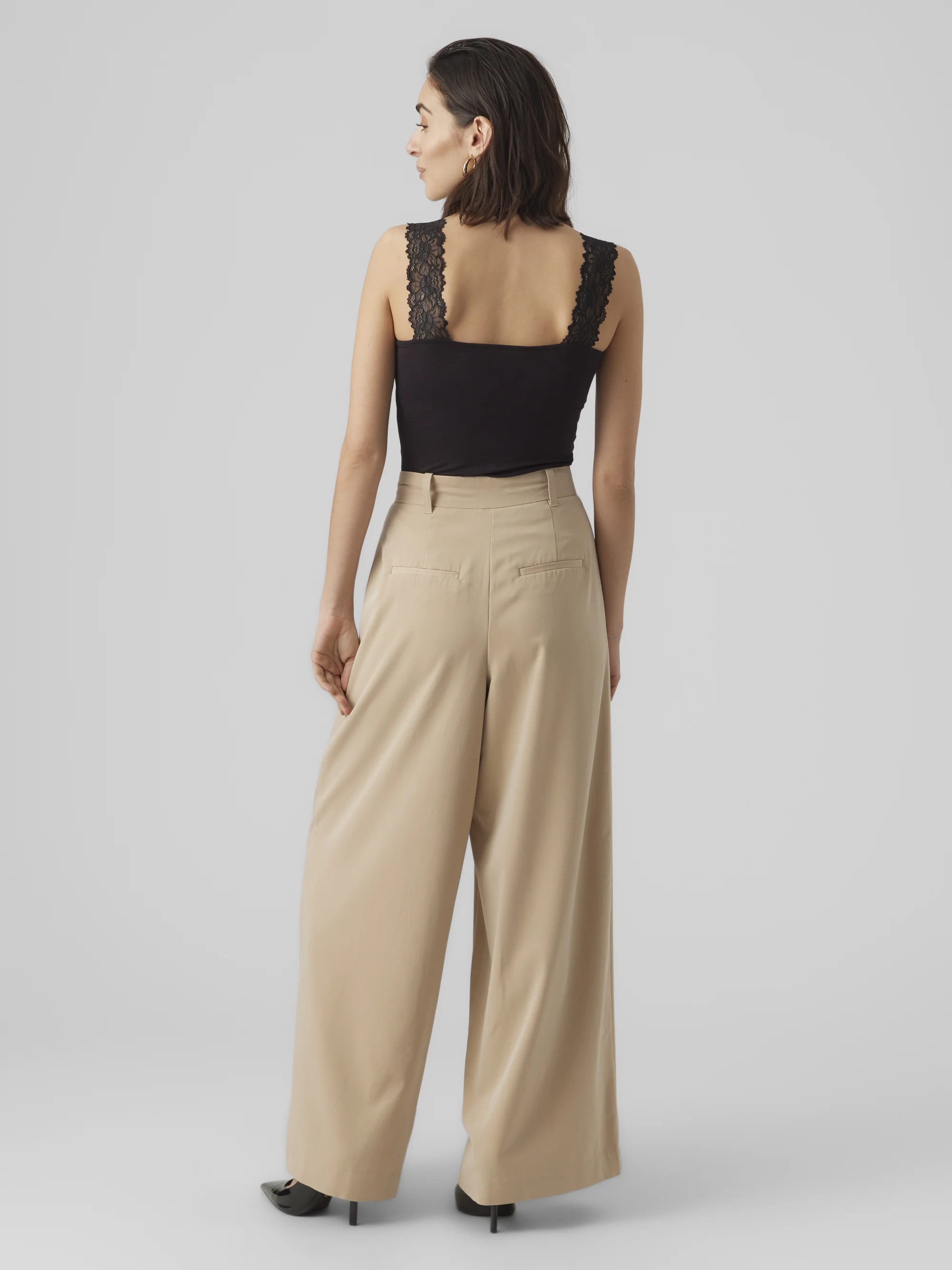 Top Vero Moda VMROSA SL - Dentelle & Confort Polyvalent