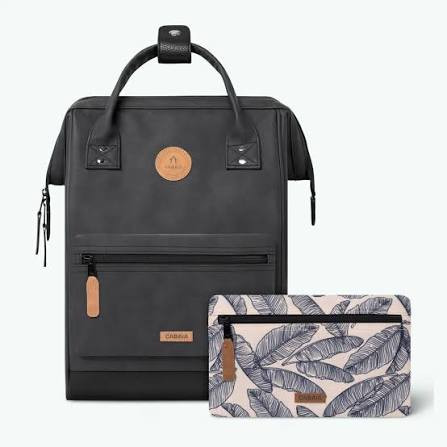 Cabaïa Sac À Dos Imperméable Vegan Adventurer L Poches Interchangeables Unisexe