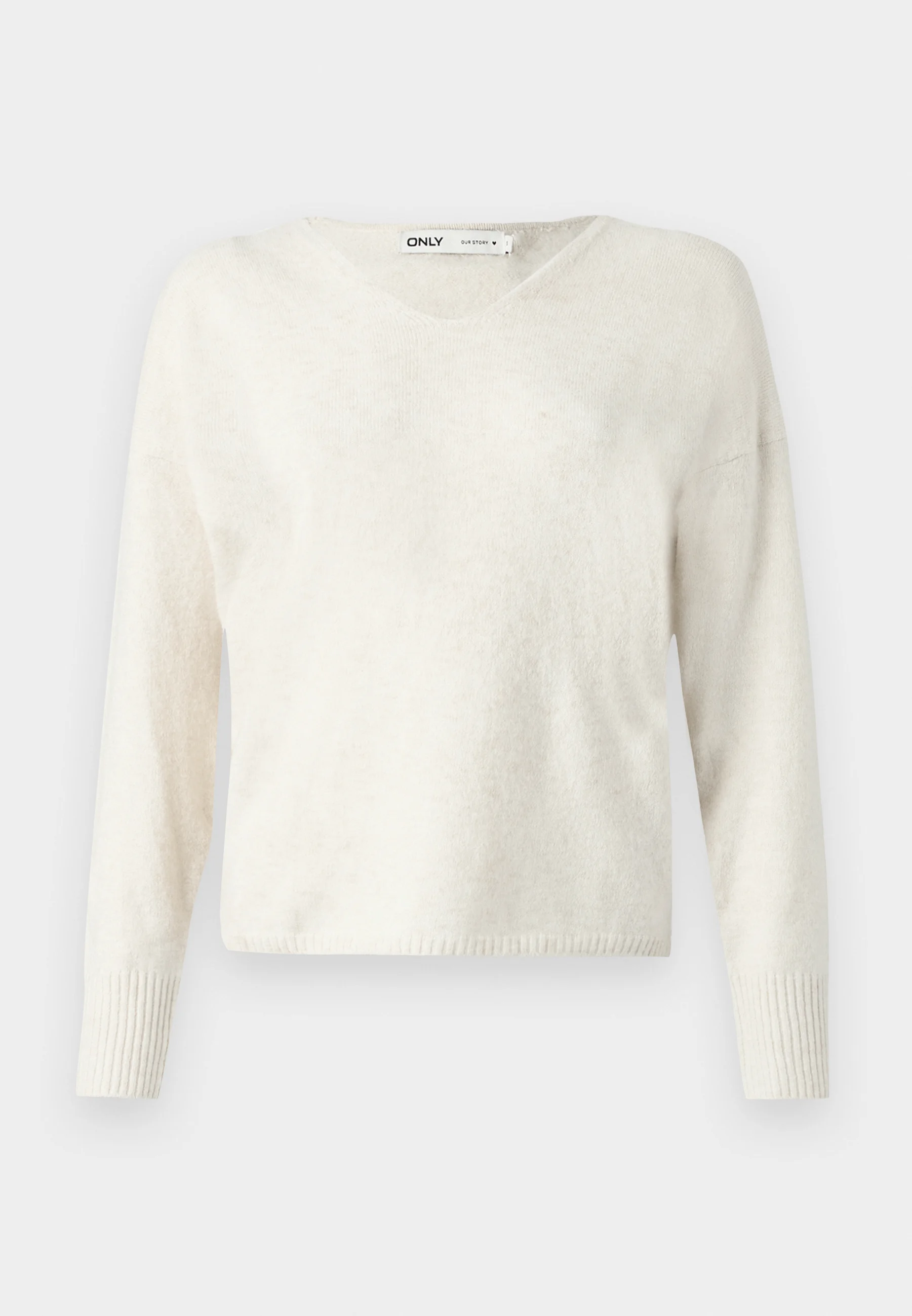 ONLY Pull Tricoté Manches Longues Encolure V Onlrica Life Noos Femme