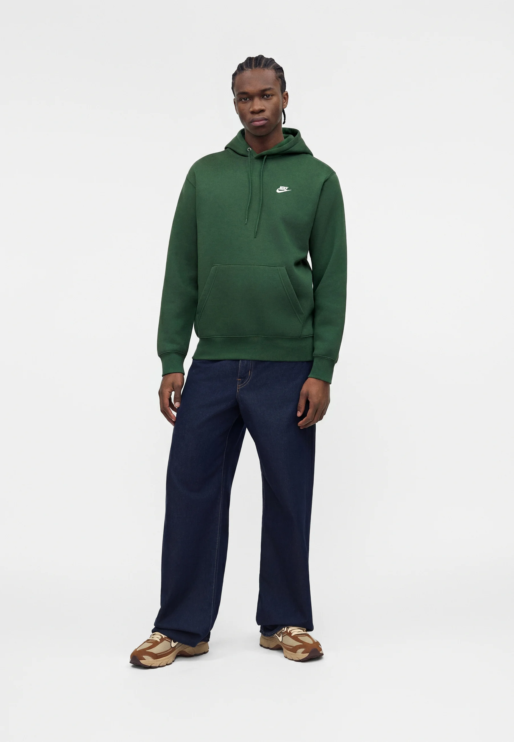 Hoodie Nike M NK Club BB PO - Confort et style décontracté
