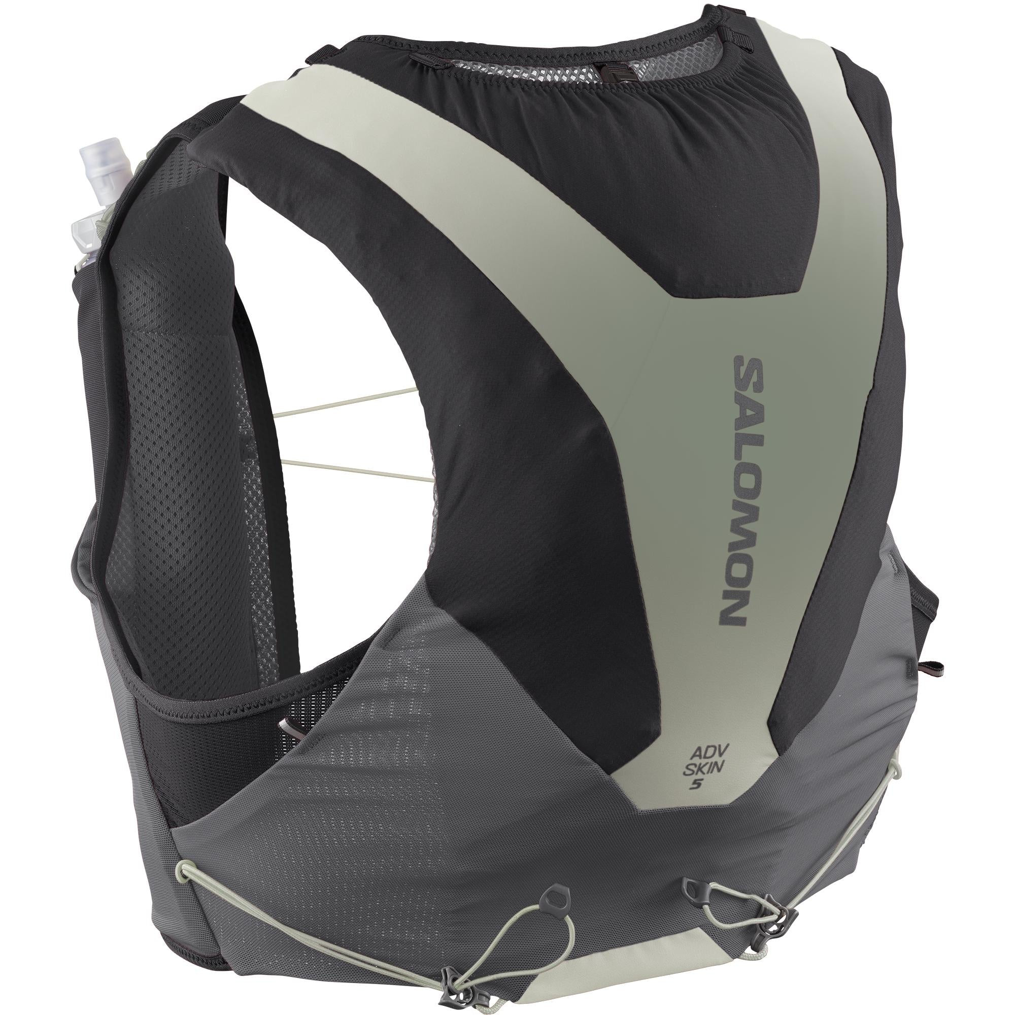 Salomon ADV Skin 5 Gradient Set side view showing compression pockets