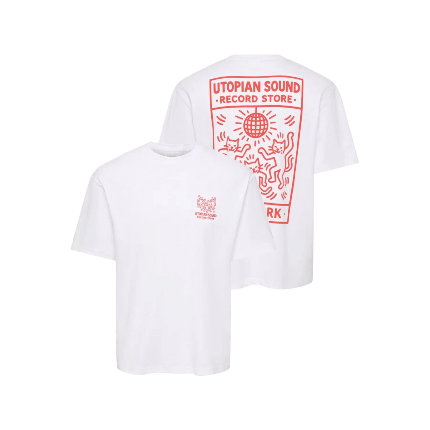 ONLY & SONS T-Shirt ONSFRED World Wide RLX Manches Courtes Homme