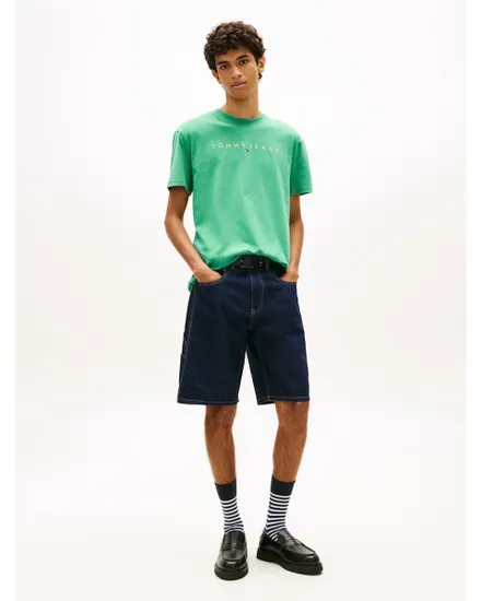 TJM REG LINEAR LOGO TEE Tommy Jeans - Style décontracté et polyvalent