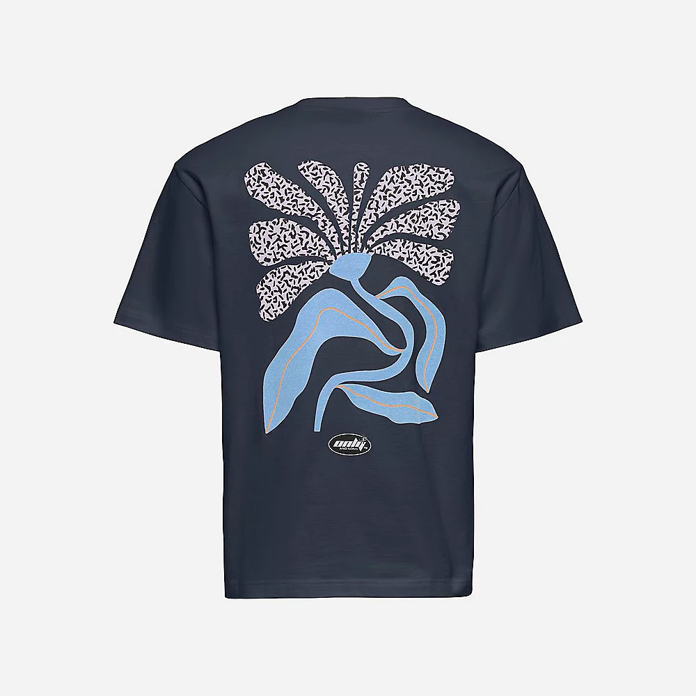 ONLY & SONS - T-Shirt RLX Art Floral : Minimaliste & Urbain
