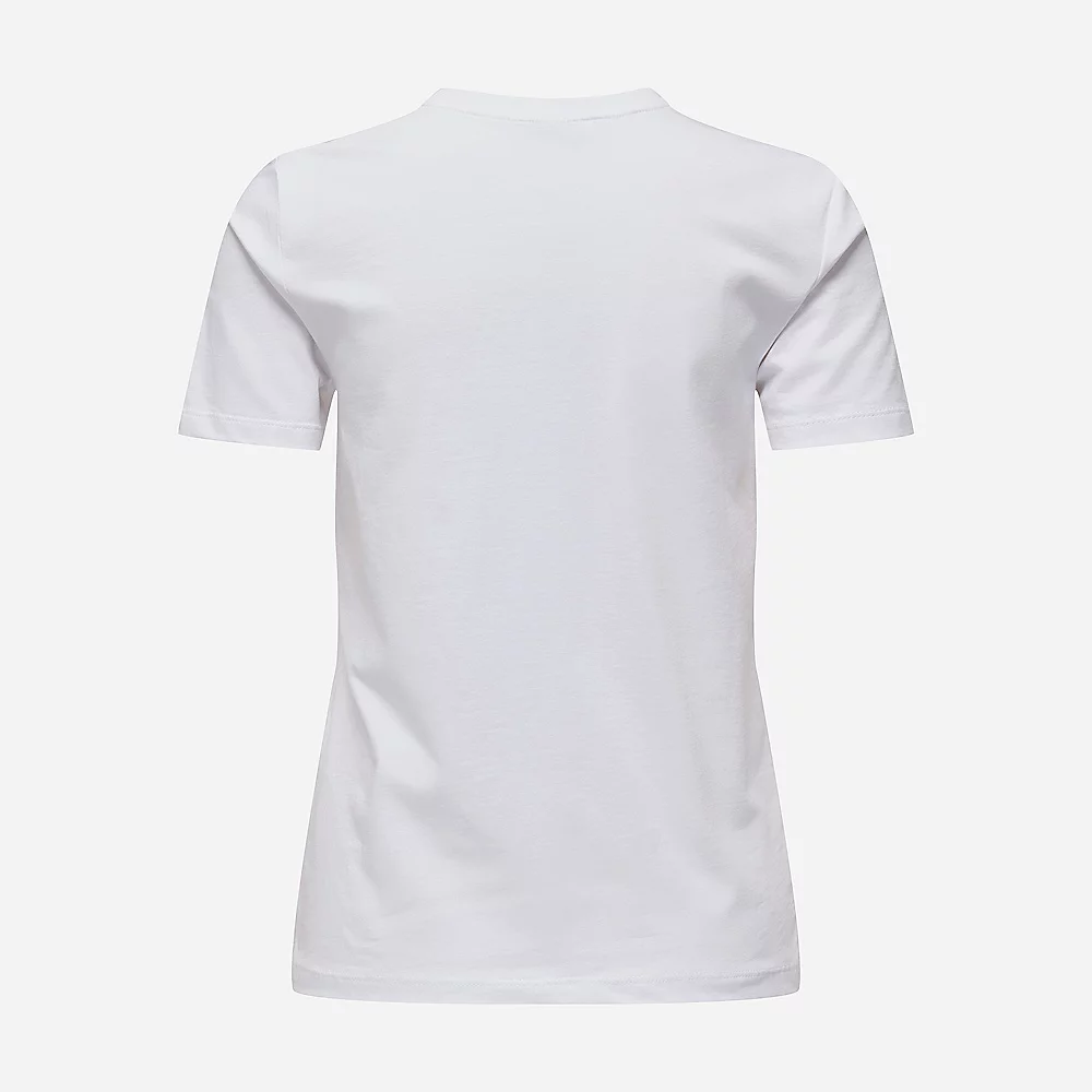 ONLY - Top O-Neck Life S/S en coton bio, doux & respirant