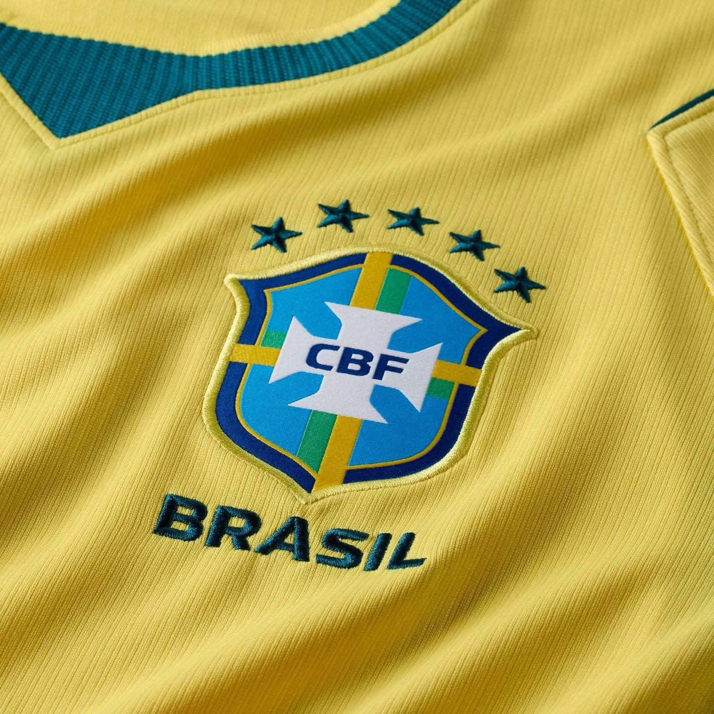 Détail du Nike Maillot De Football Brésil Domicile Stadium 2026 Dri-FIT Homme avec technologie Dri-F