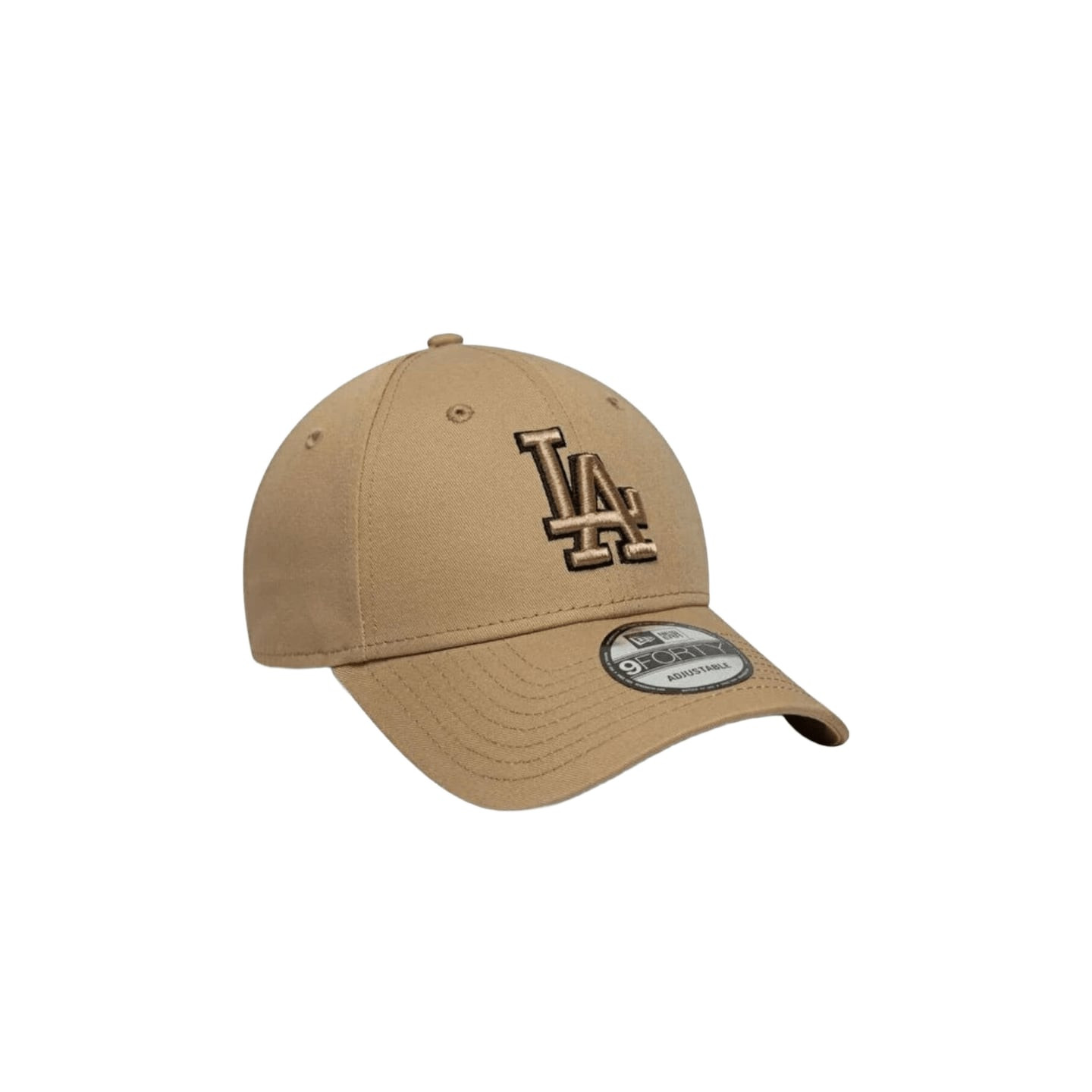 Packshot de la New Era Casquette Ajustable Team Outline 9FORTY Los Angeles Dodgers Visière Courbée U