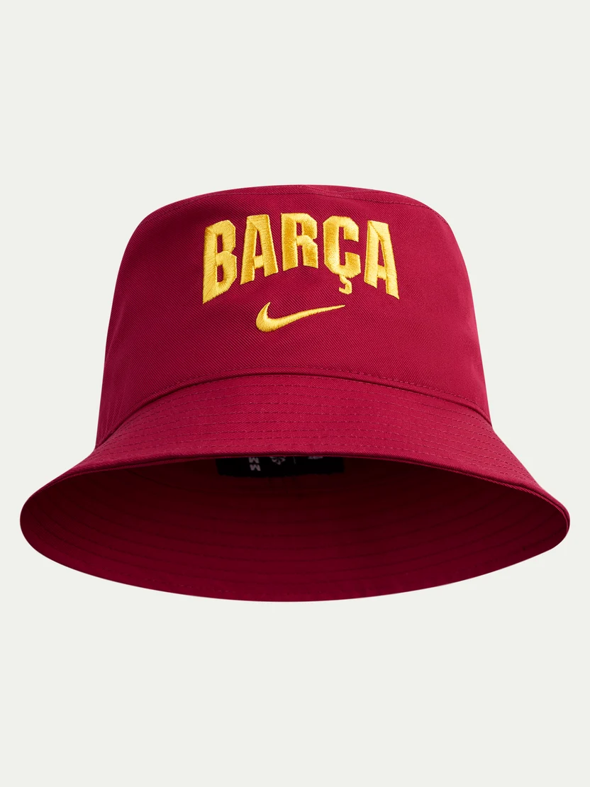 Nike FCB Apex Bucket Hat : Protection solaire 360° et style Barça