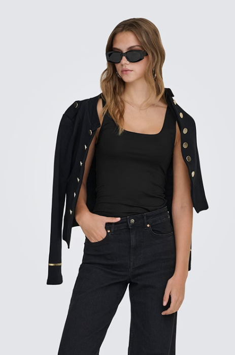 ONLY Débardeur réversible 2-Ways Fit Top - Confort & Style Polyvalent