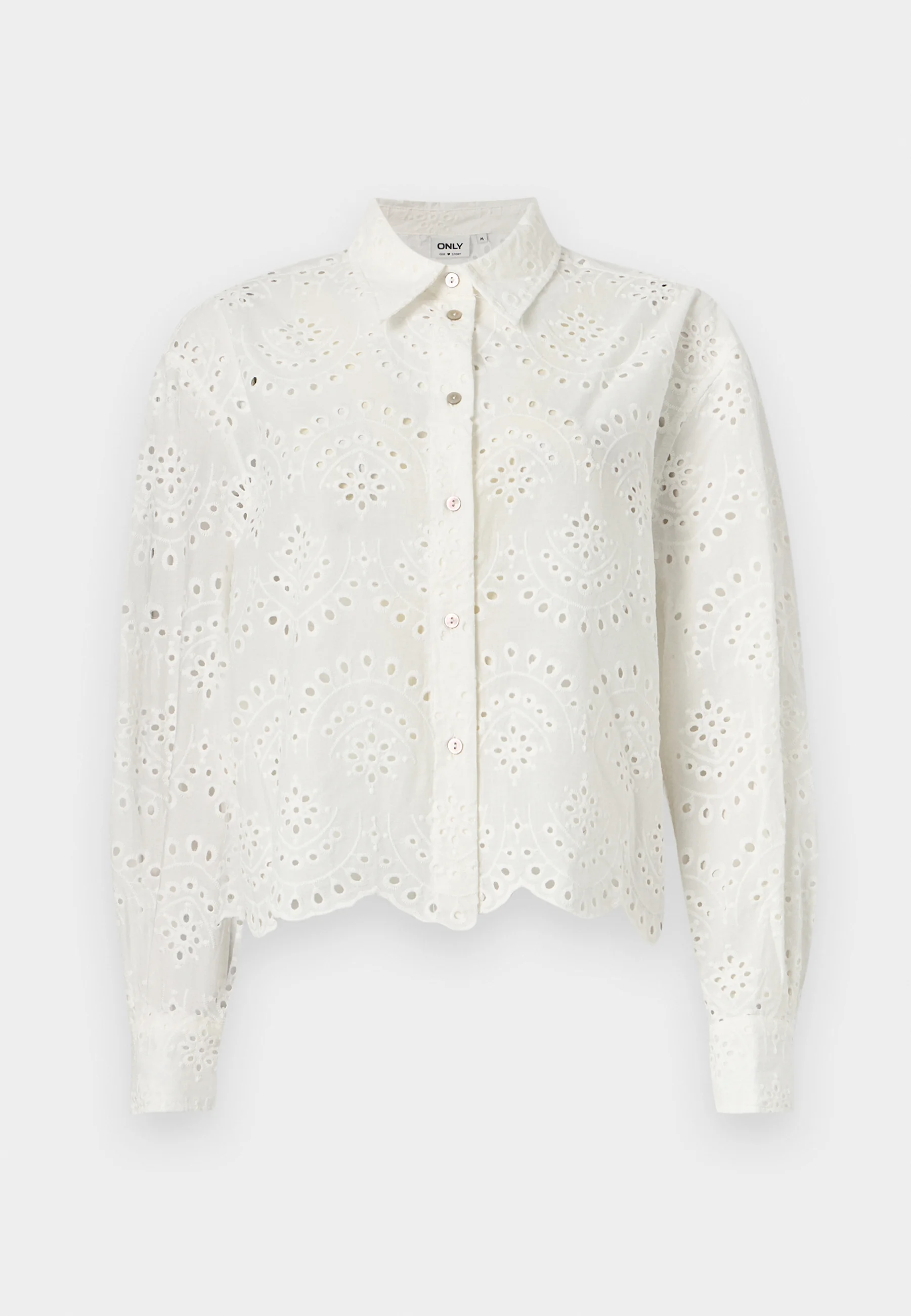 Chemise ONLY ONLVALAIS - Broderie unique & coupe décontractée