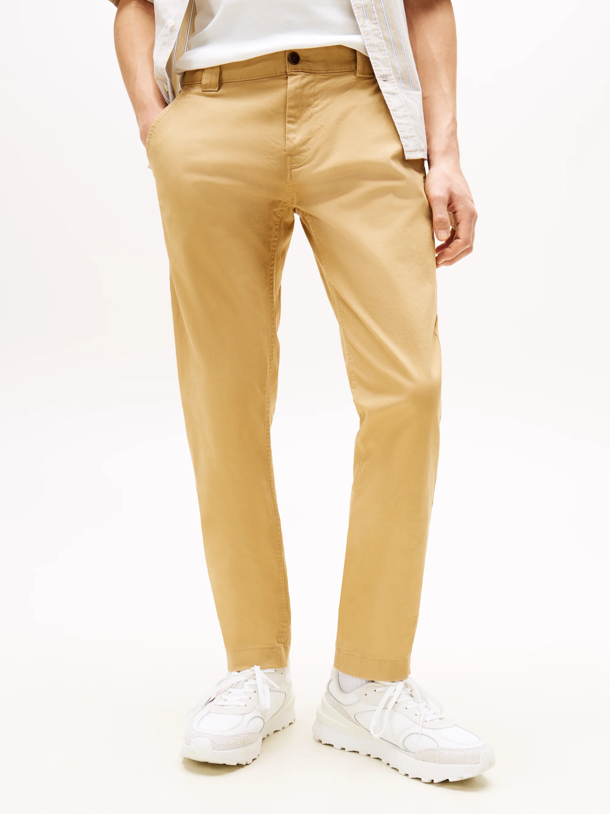 Chino Tommy Jeans Scanton : Twill stretch, confort optimal
