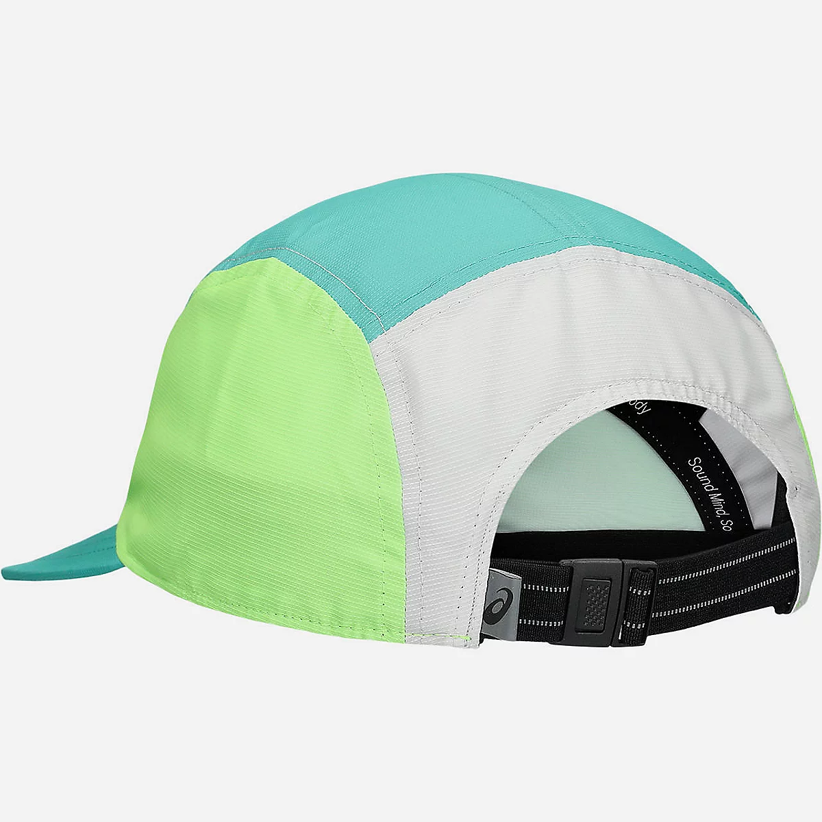 Casquette ASICS Running : visière courbée et sécurité renforcée