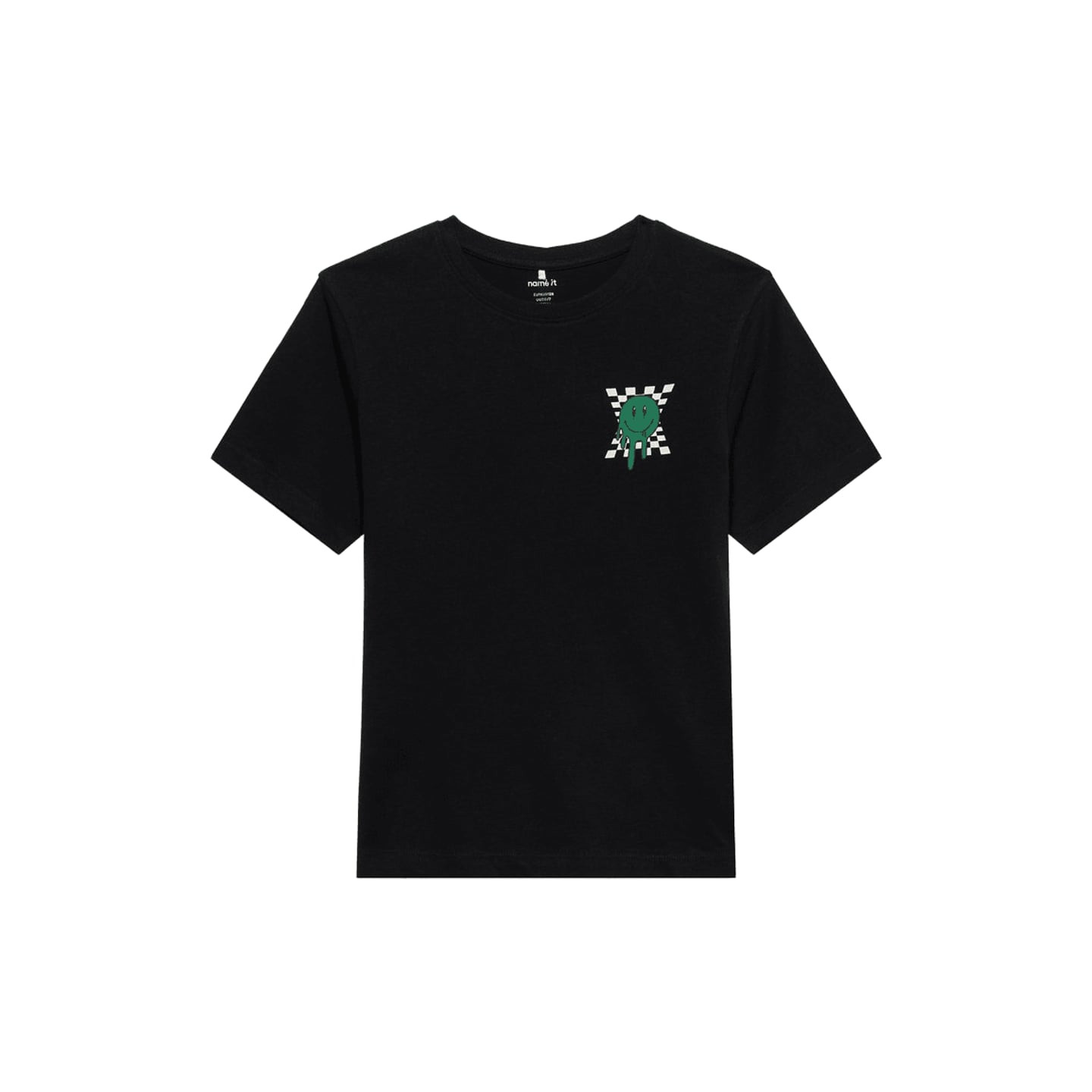 Packshot du Name It T-Shirt Manches Courtes Coton Biologique Nkmllysander Ss Nreg Top Ps Garçon