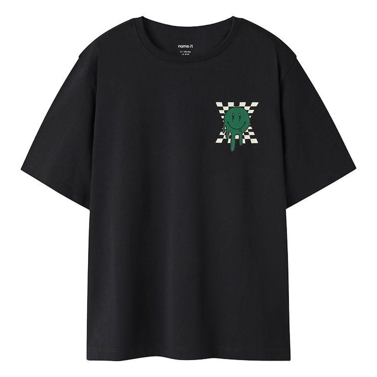 Name It T-Shirt Manches Courtes Coton Biologique Nkmllysander Ss Nreg Top Ps Garçon