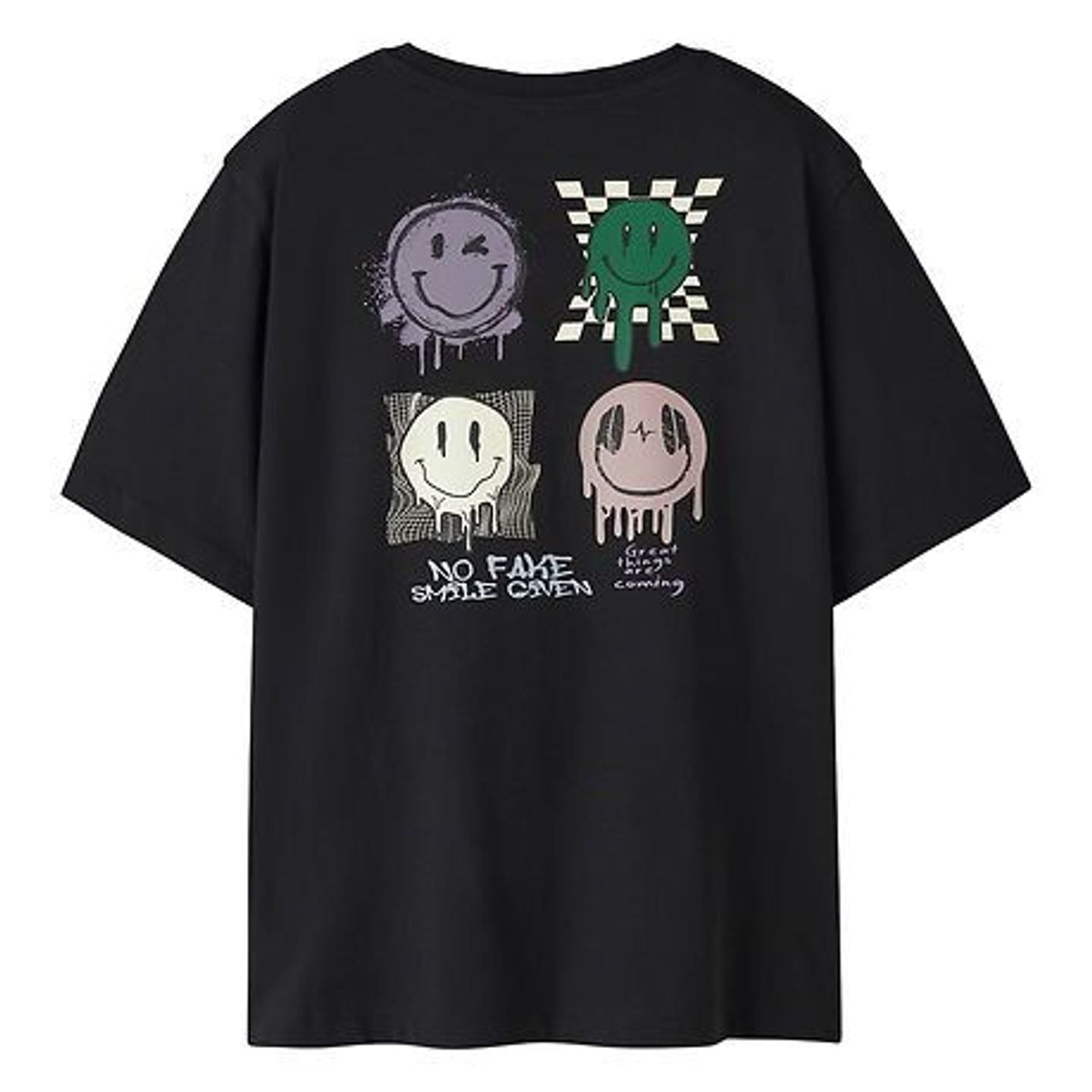 Packshot du t-shirt Name It T-Shirt Manches Courtes Coton Biologique Nkmllysander Ss Nreg Top Ps Gar