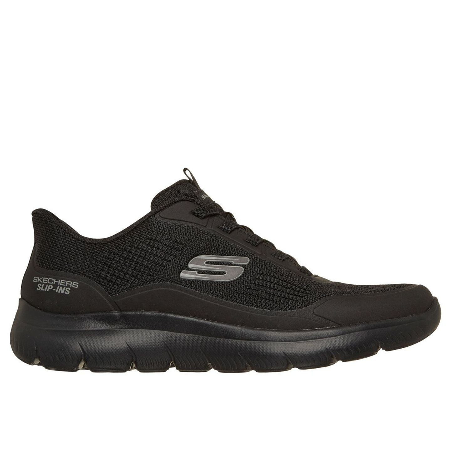 Skechers Baskets Slip-Ins Summits Leyter Homme Sans Lacets Confort Amortissant, vue de profil du pac