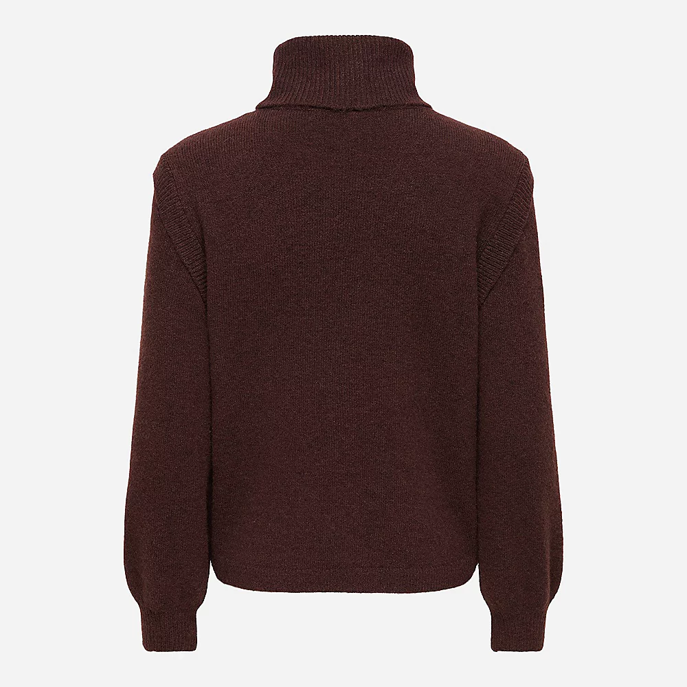 Pull ONLY à col rond boutonné - Maille douce et polyvalente