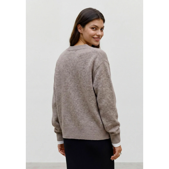 VMTEAK LS V-NECK PULLOVER BF