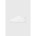 Tommy Hilfiger Baskets Basses En Cuir Court Core Essential White