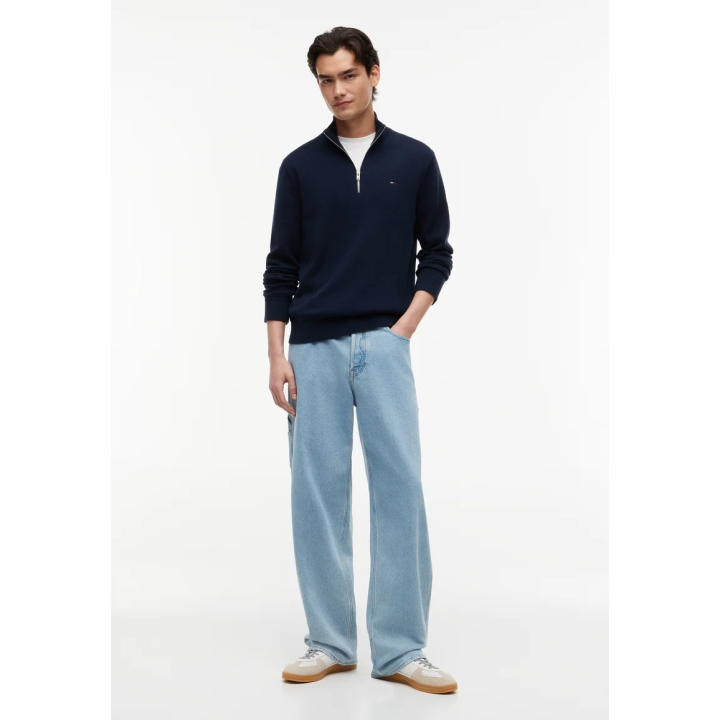 TJM SLM ESS LIGHT A1/4 ZIP SWTR EXT
