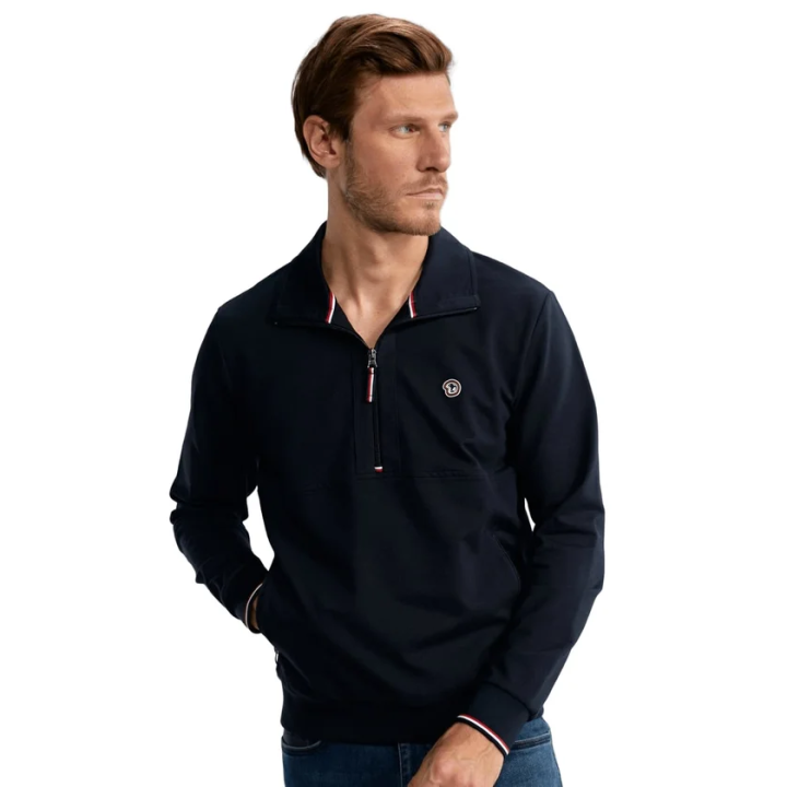 SIGNATURE PULLS COL POLO ZIP