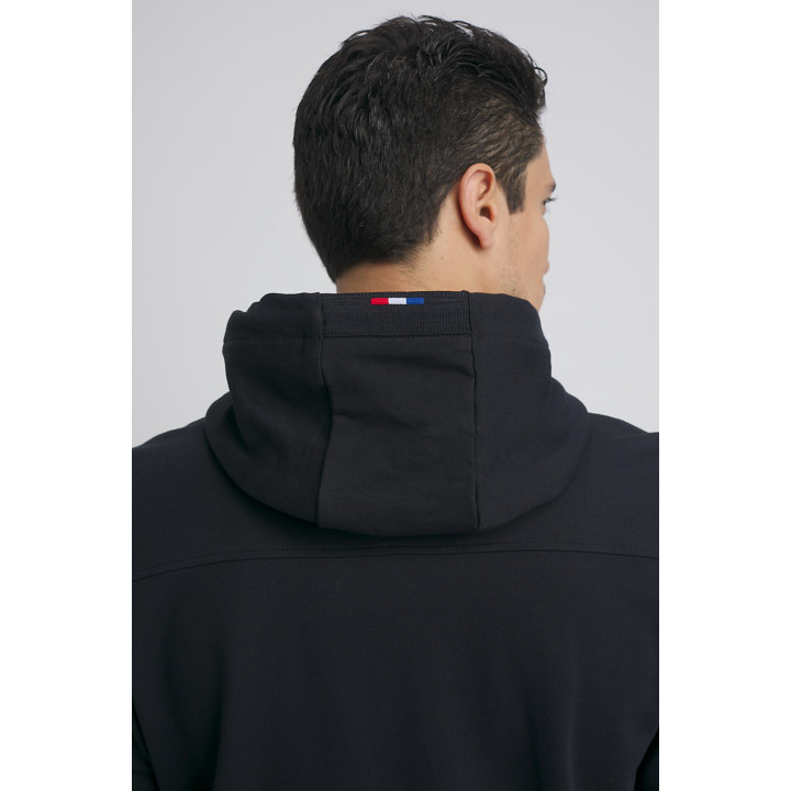 TRICOLORE GILET CAPUCHE
